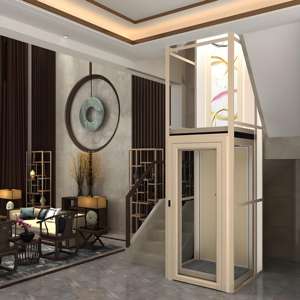 Лифты для жилых домов без шахты на 2-5 этажей, гидравлические, для установки внутри и снаружи помещений, для небольших домов и вилл, пассажирские лифты - Product Image 4