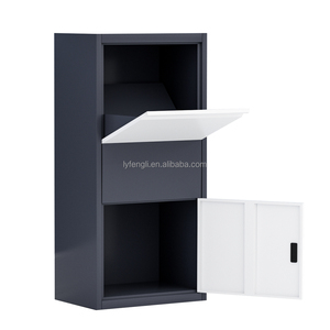 Steel Large Lockable <b>Wall</b> Secure Anti-theft Eco-Friendly Assembled Letter <b>Post</b> <b>Box</b> Key Lock Combination Lock <b>for</b> Outdoors Home - Product Image 6