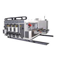 Mesin Cetak Flexo Otomatis Royal Baru dengan Auto Slotting Die-Cutting Stacker 200 Pcs/Menit Kontrol Android/iOS Garansi 1 Tahun