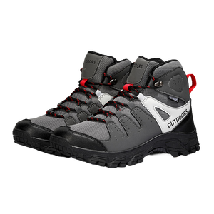Chaussures de randonnée montantes pour hommes, respirantes et antidérapantes, idéales pour le cyclisme en extérieur, le voyage, le camping et la randonnée tout-terrain - Product Image 2