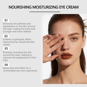 Crème hydratante pour les yeux, douce et brillante, hydratant la peau des yeux, soin quotidien doux et agréable. - Product Image 4