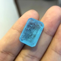 YZ pierre précieuse en vrac stock en vrac émeraude fanta bleu paraiba arc-en-ciel cristal naturel bijoux en pierre de fusion synthétique