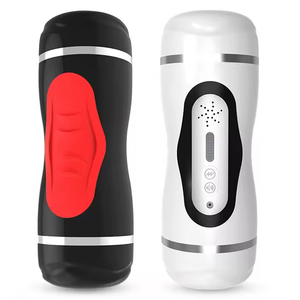 Airplane Cup Automatic <b>Vibration</b> Sensory Interactive Pronunciation Cup Male Masturbator Adult Sex Products - Product Image 2