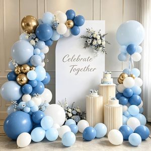 Kit de décoration d'arche de ballons de luxe VANTUR avec rideau à franges - Emballage écologique, montage facile pour anniversaire, Noël, Nouvel An - Product Image 3