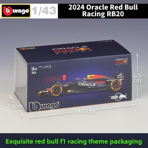 Bburago 1:43 Red Bull Racing RB20 # Modelo de Auto de Fórmula 1 <span class=keywords><strong>Perez</strong></span> Diecast 1:11 con Vitrina Acrílica para Coleccionistas, Regalo, Venta al Por Mayor - Product Image 5
