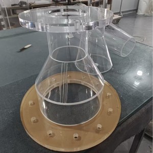 Tubo de Vidrio Orgánico Transparente, Equipo Experimental Cilíndrico, Dispositivo de Prueba Acrílico - Product Image 4