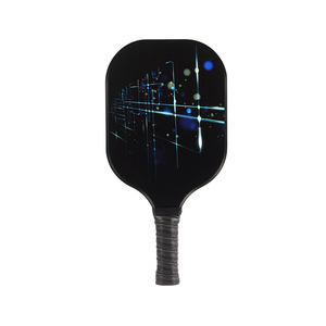 Ensemble de raquettes de pickleball 13,4 mm en fibre de verre antidérapant pour l'entraînement et les sports de plein air avec sac de transport, 2 raquettes, 4 balles - Product Image 3