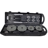 ONESTARSPORTS Haltères de gymnastique en fonte multi-poids peinture noire, haltères réglables en chrome 50kg pour le fitness, prix d'usine, vente à chaud
