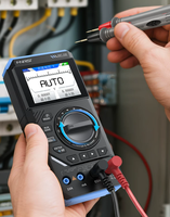Osiloskop Genggam 3-in-1 FNIRSI DST-210 (10M) DST-201 (1M), Multimeter 4.5-digit + Generator Sinyal Tersedia