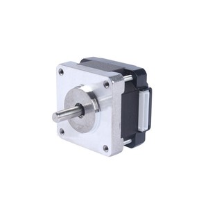 Moteur pas à pas Nema 17 hybride 2 phases, arbre de 5,0 mm, 36 V pour applications de surveillance de sécurité - Product Image 1