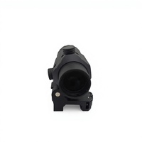 High Quality SCGX 3x21 Magnifier Optics Aluminum Black Compact Red Dot Sight 69mm Eye Relief 21mm Objective Hunting Accessories
