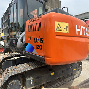 HITACHI เครื่องขุด ZX120มือสองเครื่องขุดดินเครื่องขุดดินแบบใช้ปั๊มเครื่องยนต์อีซูซุ - Product Image 4