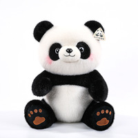 Peluche Panda de Haute Qualité, Jouet en Peluche Doux, Ours en Peluche, Mascotte Chinoise, Cadeau pour Enfants, Oreiller en Peluche Personnalisé, Jouets en Peluche