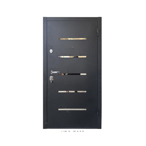 Porte de sécurité Sof's en acier composite insonorisée anti-effraction extérieure à ouverture manuelle plate complète, fabriquée au Zhejiang - Product Image 4