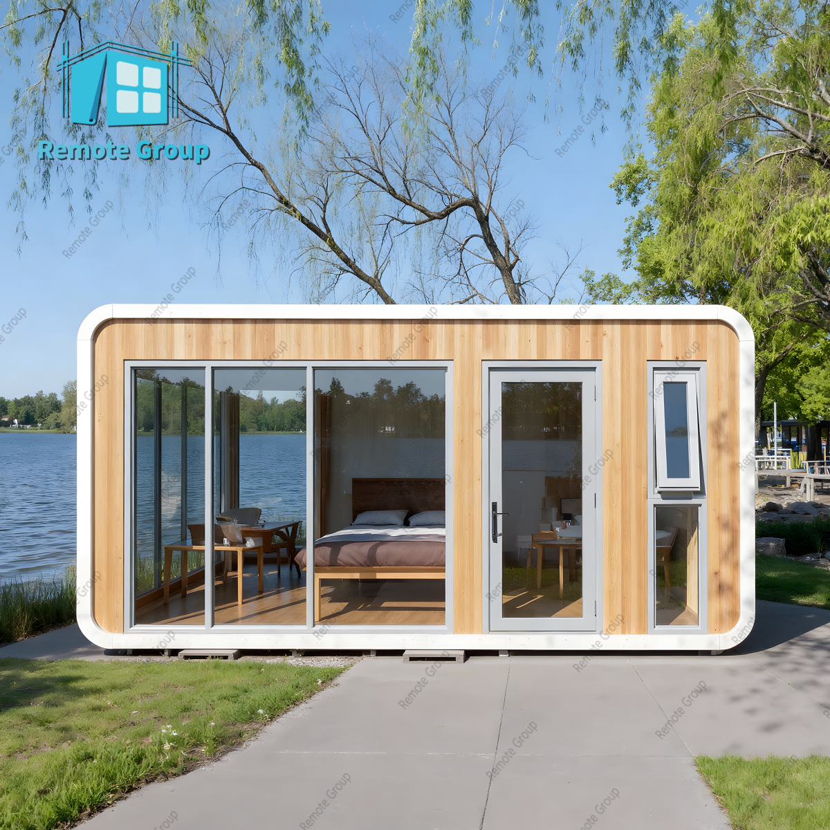 Cheap Price Luxury apple Cabin Living Container Houses Villa Modular Prefabricated 30 FT 40Foot for Living Room Bedroom 2