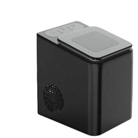 Mini machine à glaçons électrique, boîtier en plastique, usage domestique, compatible avec l'eau en bouteille, capacité de 12 kg/jour