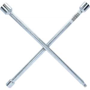 KS TOOLS - 518.1150 Clé à boulons croisée, chrome mat, têtes polies-EAN 4042146113981 FREINS ET ROUES - Product Image 1