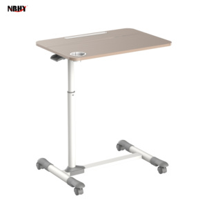 NBHY <b>Sit</b> <b>Stand</b> Mobile Gas Lift Pneumatic Lifting Height Adjustable <b>Desk</b> <b>Up</b> <b>down</b> Adjustable Office Table - Product Image 6