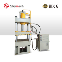 Presse hydraulique à quatre colonnes YQ32-100 pour le repoussage profond, le poinçonnage, le pliage et le bordage de tôles métalliques