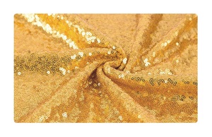 Ưa Thích 120 Inch Vòng Màu Đen Khăn Trải Bàn Hiện Đại Polyester Thêu Long Lanh Cho Đám Cưới Nhà Đảng Dệt Sequin Bảng Vải Bao Gồm - Product Image 4