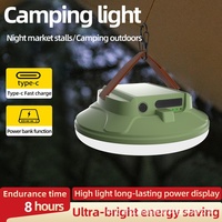 Nouvelle lampe de camping DL-388 LED, éclairage d'urgence extérieur, commande par bouton, batterie externe détachable pour stands, marchés nocturnes, usage domestique portable