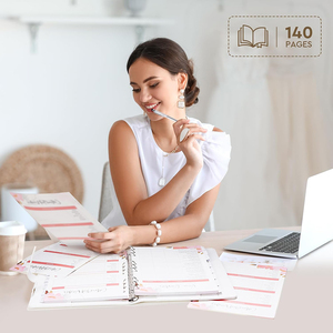 Agenda Personalizada de Hojas Sueltas para Planificación de Bodas, Lista de Tareas, Diario de Planificación Nupcial, Planificador de Objetivos con Pestañas, Organizador de Agendas - Product Image 2