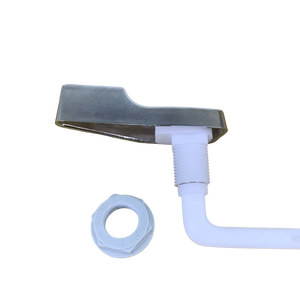 Poignée de réservoir de toilette de 9 pouces pour vannes de chasse d'eau Mansfield en chrome - Product Image 6