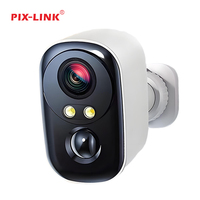 PIX-LINK Vente en gros Nouvelle caméra de sécurité sans fil pour la maison et l'extérieur 4G AOV Max 4200mAh Caméra à batterie 2MP Caméras de sécurité solaires