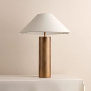 Table Lamp E27 Led Bulb Base Simple Design For Bedroom Living Room <b>Decorative</b> <b>Lighting</b> - Product Image 1