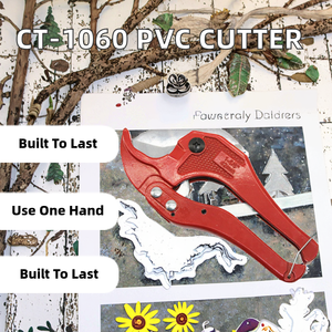 Coupe-tube manuel en laiton de qualité industrielle CT-1060 42 mm, outil de décoration rapide à une main, garantie de 3 ans - Product Image 2