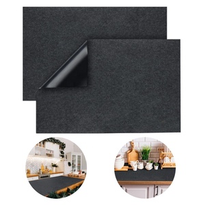 Grand tapis de séchage de vaisselle en <span class=keywords><strong>feutre</strong></span> absorbant imperméable et antidérapant pour comptoir de cuisine <span class=keywords><strong>sous</strong></span> l'évier armoire étagère tiroir doublure - Product Image 1