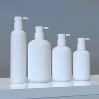 Bouteille en plastique PP vide de 100 ml avec pulvérisateur à pompe pour sérum de soin de la peau, nettoyant visage, shampoing, crème pour le visage et lotion
