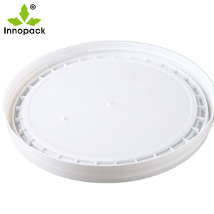 Seau à peinture personnalisé de 10kg avec poignée en plastique Seau à tambour en plastique de 10 litres supportant des couleurs et des impressions personnalisées - Product Image 2