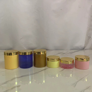 Hengjian 30g 50g 100g 120g 150g 200g 250 pot en plastique personnalisé bleu <span class=keywords><strong>jaune</strong></span> rose or cosmétique soin de la peau crème poudre <span class=keywords><strong>conteneur</strong></span> - Product Image 1