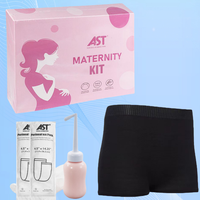 Kit de travail de maternité personnalisé articles de maternité sous-vêtements post-partum jetables doublures périnéales noisette