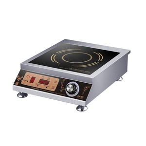 Downdraft Vent Bạc đỉnh bếp năng lượng mặt trời bếp điện cảm ứng <span class=keywords><strong>HOB</strong></span> với gas Burner - Product Image 5