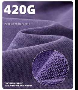 Hoodie personnalisé avec logo d'usine 2026, 420 g/m², imprimé en 3D, effet vieilli, coupe décontractée, épais, style vintage tie-dye - Product Image 4