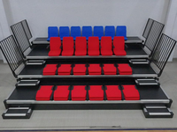Sièges de football et gradins télescopiques JY-768, sièges de stade personnalisés en aluminium, gradins télescopiques en plastique pour écoles