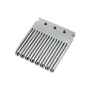 เครื่องมือทำให้เนื้อนุ่ม ขนาด 88x80x0.8 มม. ทำจากสแตนเลส สำหรับเนื้อไก่ เนื้อวัว และเนื้อสเต็ก - Product Image 2