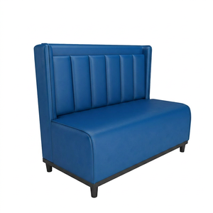 Conjunto de Muebles de Cafetería con Cuero de Alta Calidad en Varios Colores, Estilo Moderno, Sillas y Bancos para Restaurante o Cafetería - Product Image 1