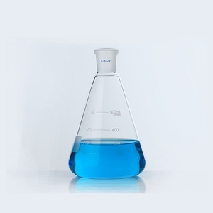 Frasco Triângulo Parede Espessada Frasco Cônico 50ml -10000ml Vidro Erlenmeyer Frascos - Product Image 1