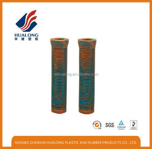 Poignées de guidon de vélo HUALONG HL-G121 en caoutchouc souple, extrémités fermées/ouvertes, couleurs assorties, pour BMX et trottinettes (type <span class=keywords><strong>Odi</strong></span>) - Product Image 6