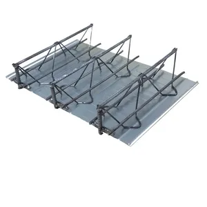 Galvanized Metal Building Materials Fast Installation Reinforced Steel Bar Lattice Truss Floor Decking