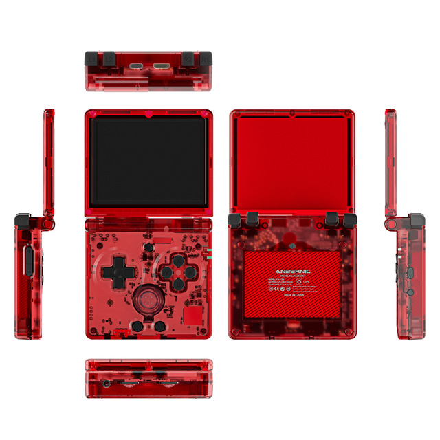 Newest Retro Mini RG35xxsp Gaming Console Handheld Arcade Machine 5G WiFi Flip Design 3D Games Multi-Player Play Gift Players
