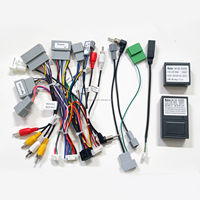 Adaptor Kabel Harness Android Mobil 16-pin dengan Canbus, Kompatibel dengan Amplifier Digital Trim Tertinggi Honda Civic CRV 2016-2022