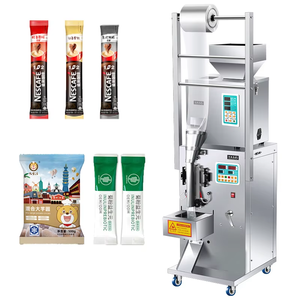 Machine d'emballage entièrement automatique pour petits sacs <span class=keywords><strong>en</strong></span> papier, idéale pour le sucre, le sel, le poivre, le <span class=keywords><strong>café</strong></span> <span class=keywords><strong>en</strong></span> poudre et autres produits alimentaires - Offre Spéciale - Product Image 1