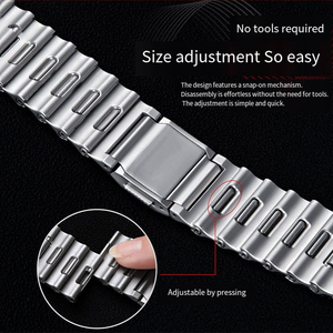 Bracelet de montre magnétique en métal Ocean pour Apple Watch Ultra 3 IWatch, bracelet de remplacement - Product Image 5