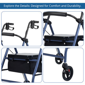 भौतिक चिकित्सा केंद्र ग्राहकों के लिए प्रीमियम रोलेटर बढ़ाया गतिशीलता समर्थन समायोज्य विशेषताओं के लिए इष्टतम आराम स्थिरता के लिए - Product Image 6