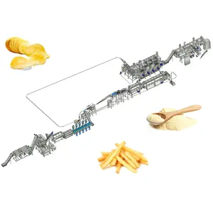 Frozen potato french fries making machine potato cutter machine french fries