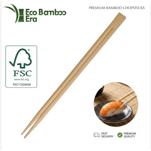 Palillos de Bambú Desechables con Logotipo Personalizado a Precio de Fábrica, Palillos para Restaurante, Comida para Llevar, Bodas - Product Image 1
